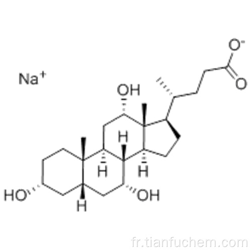 Cholate de sodium CAS 361-09-1